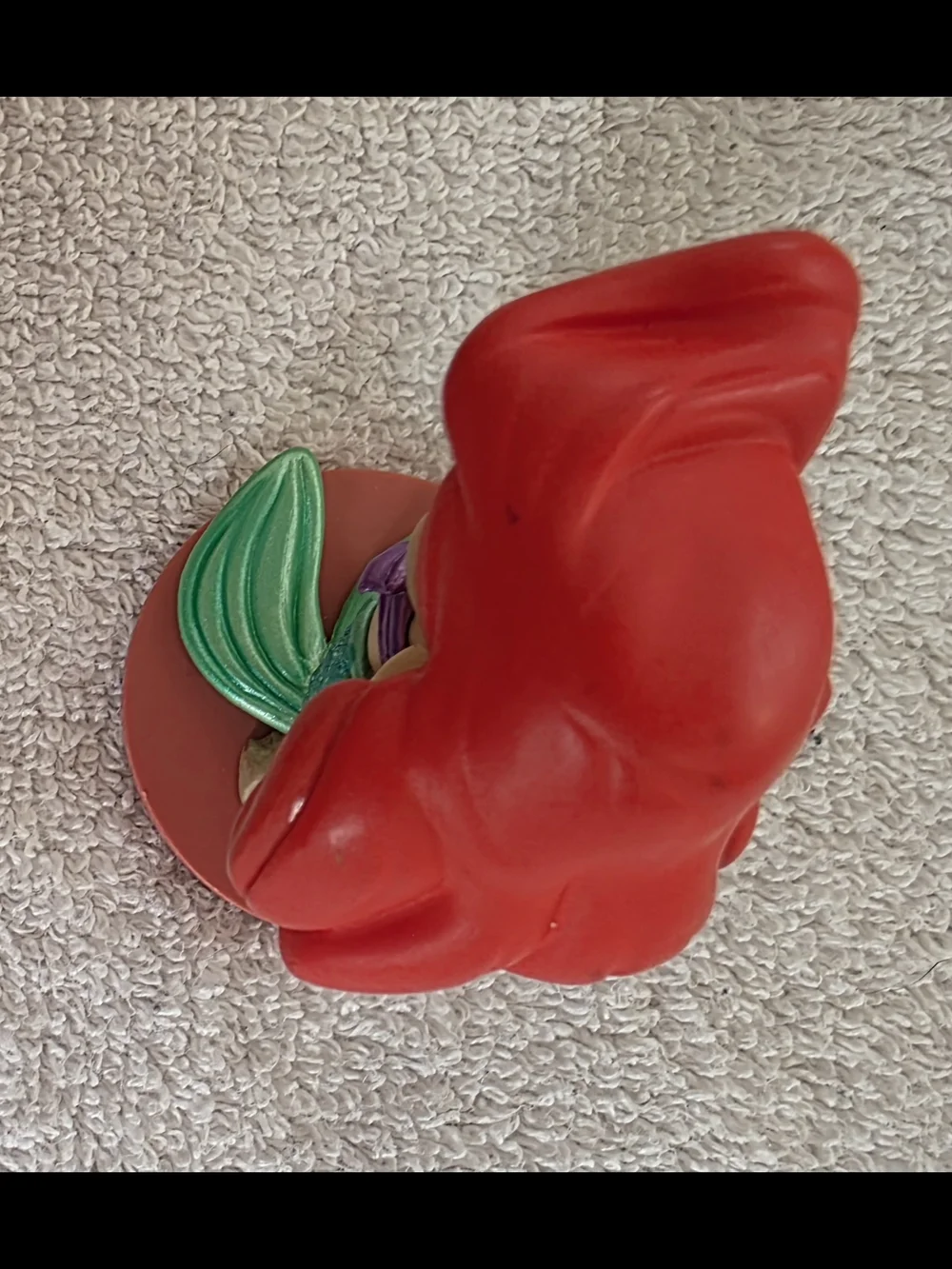 Disney Ariel Doll with Red Hair, Green Tail & Purple Top - Picture 4 of 4